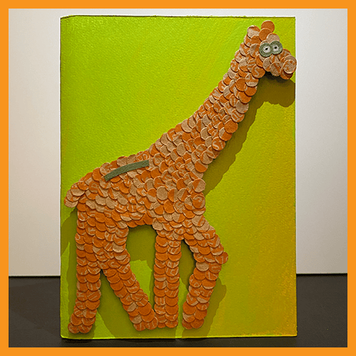 GIRAFFE PIGGY BANK DrewCards